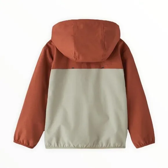 ZARA Kids | Brown | LIGHTWEIGHT COLORBLOCK RIPSTOP SPORTY JACKET - Picture 3 of 6